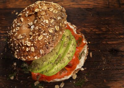 Bagel Avocado